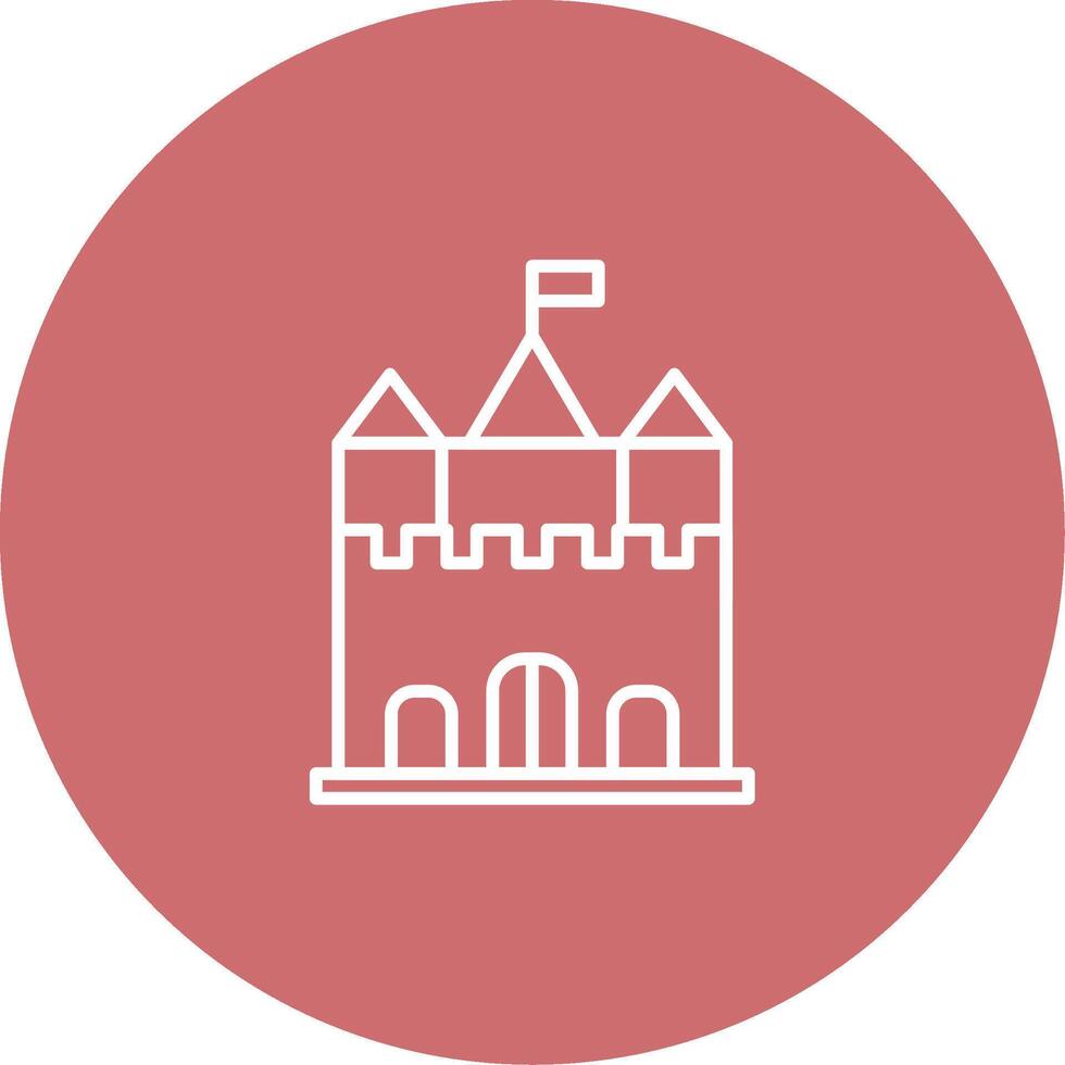 Castle Icon Design Symbol vector