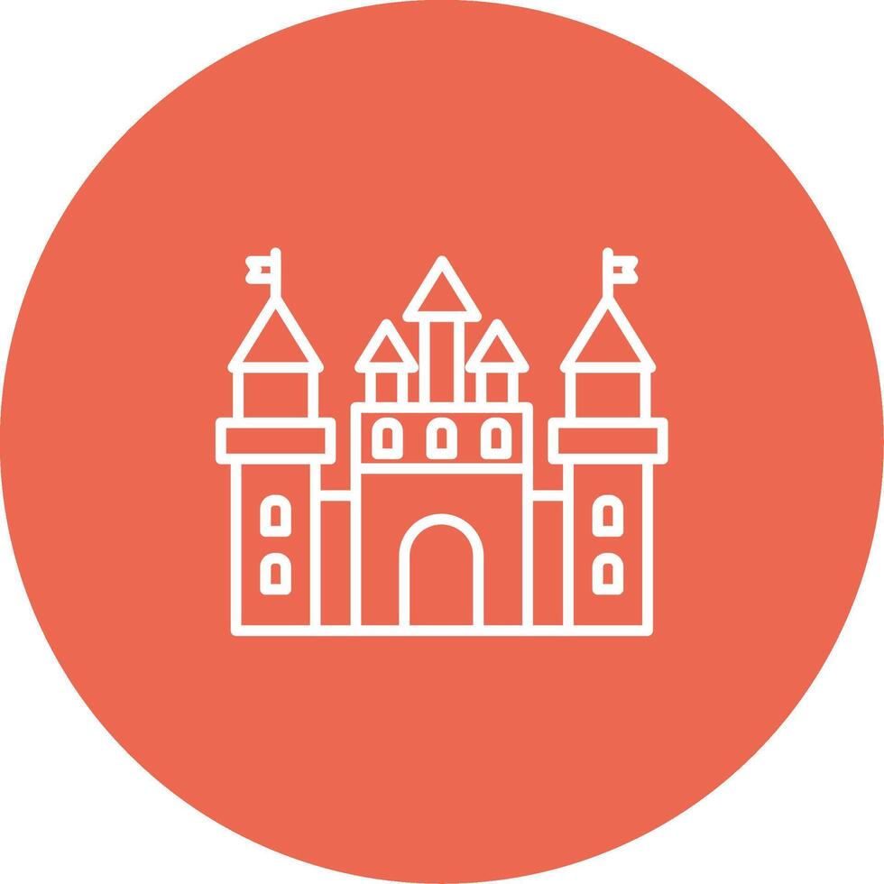Castle Icon Design Symbol vector