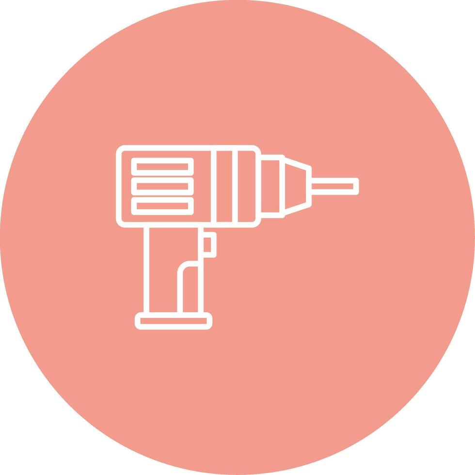 Drilling Machine Icon Design Symbol vector