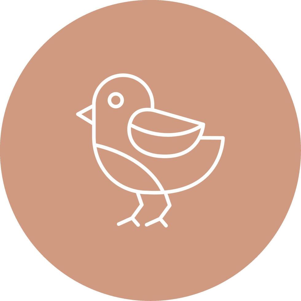 Bird Icon Design Symbol vector