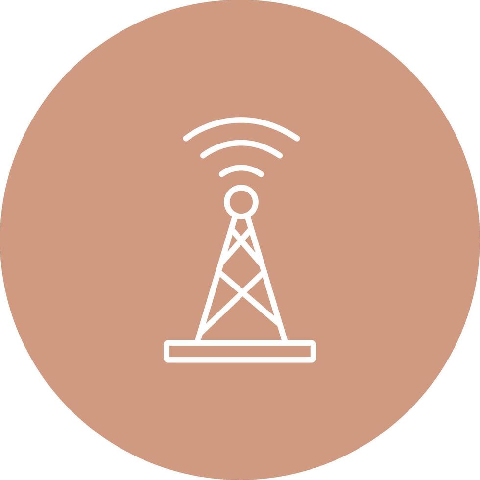 Broadcast Icon Design Symbol vector