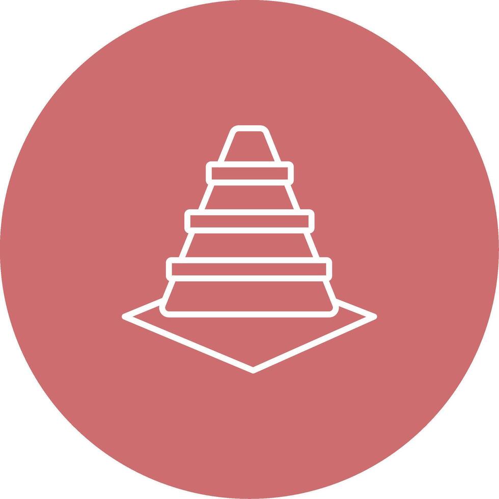Cone Icon Design Symbol vector