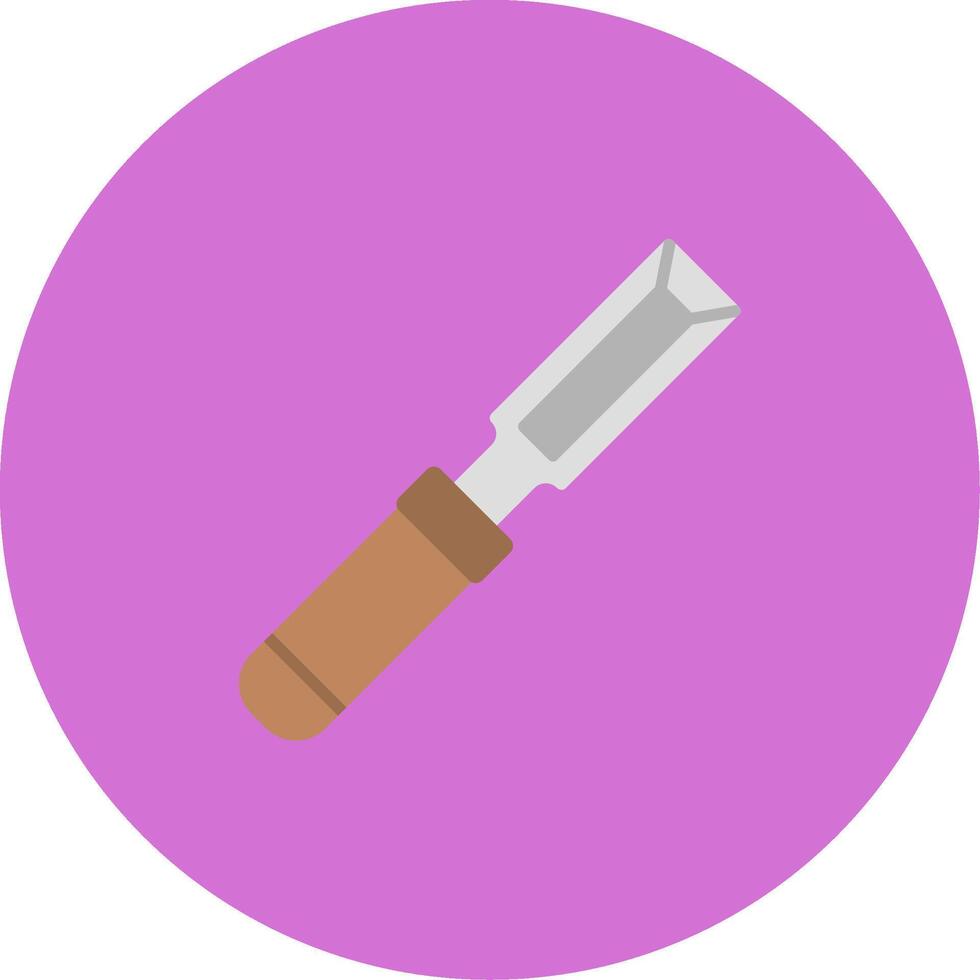 Chisel Icon Design Symbol vector