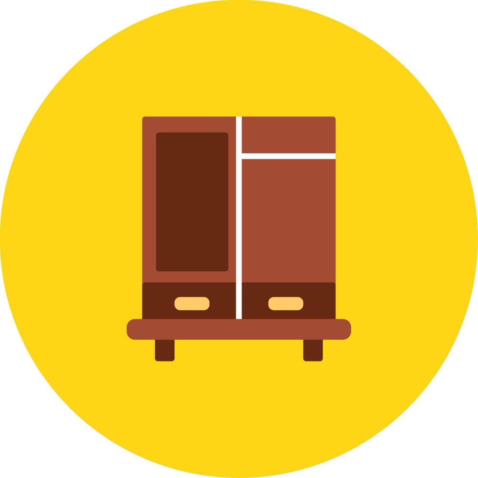 Wardrobe Icon Design Symbol vector
