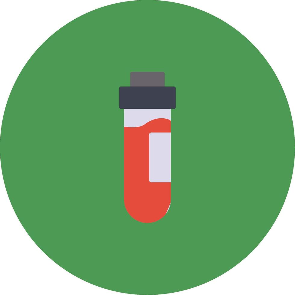 Test Tube Icon Design Symbol vector