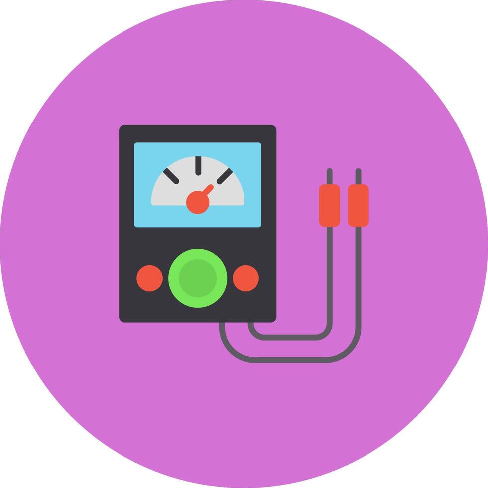 Voltmeter Icon Design Symbol vector