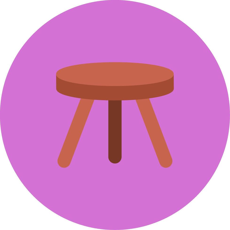 Stool Icon Design Symbol vector