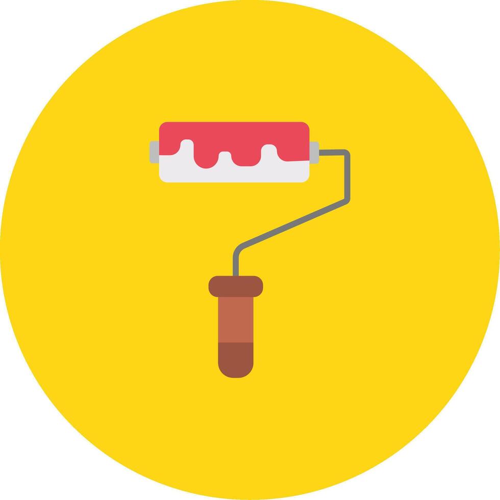 Roller Icon Design Symbol vector