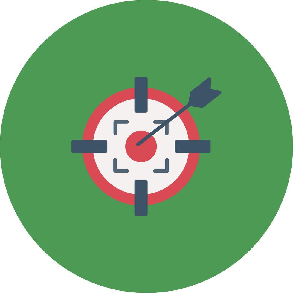 Target Icon Design Symbol vector