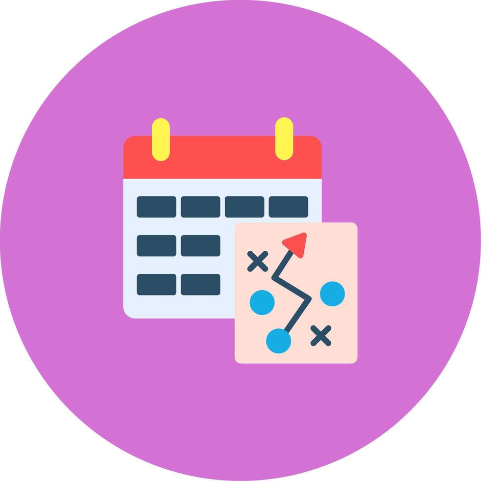 Strategy Icon Design Symbol vector