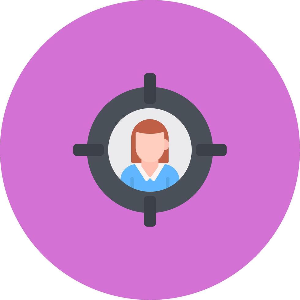 Target Icon Design Symbol vector