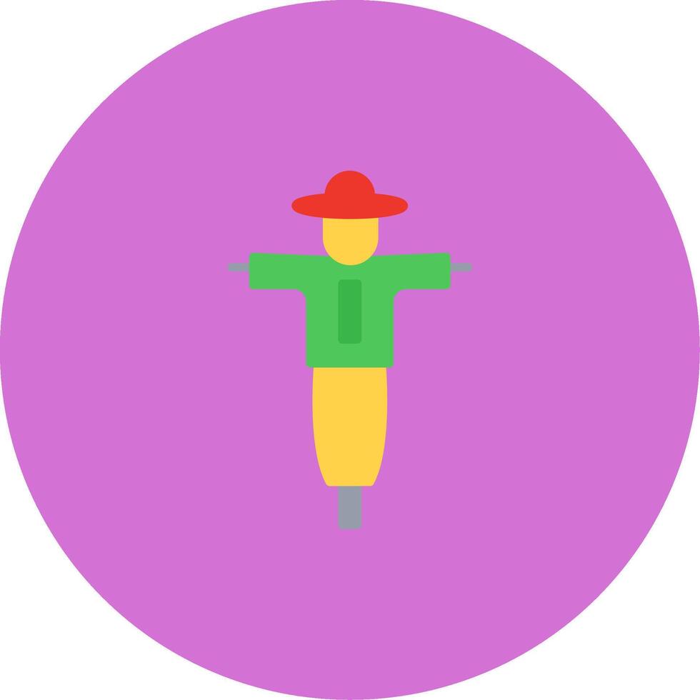 Scarecrow Icon Design Symbol vector