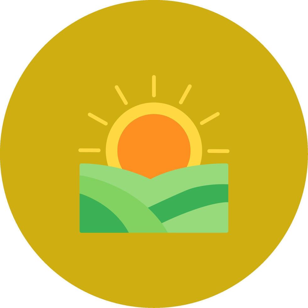 Sunrise Icon Design Symbol vector