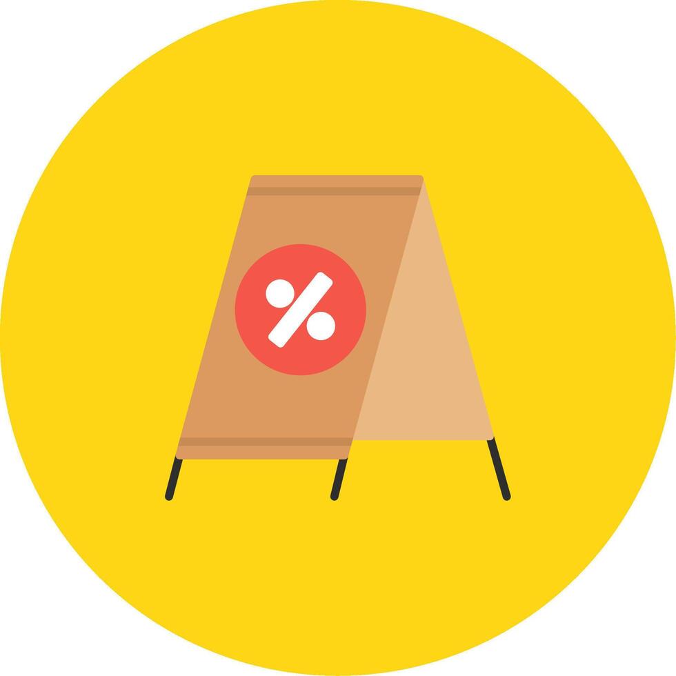 Signboard Icon Design Symbol vector