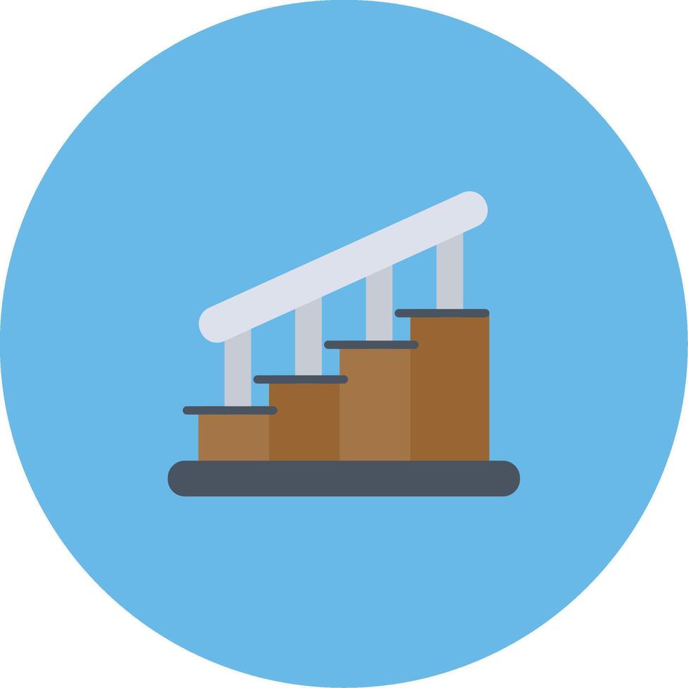 Stairs Icon Design Symbol vector