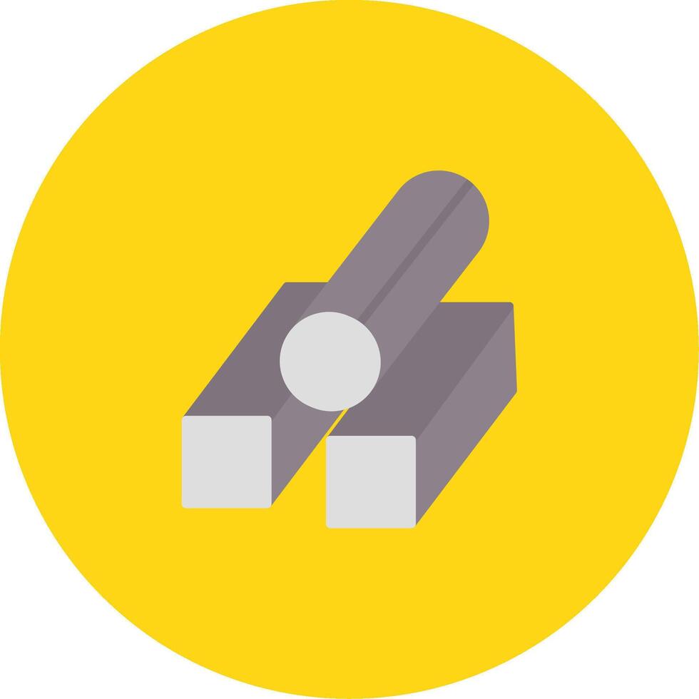Steel Icon Design Symbol vector