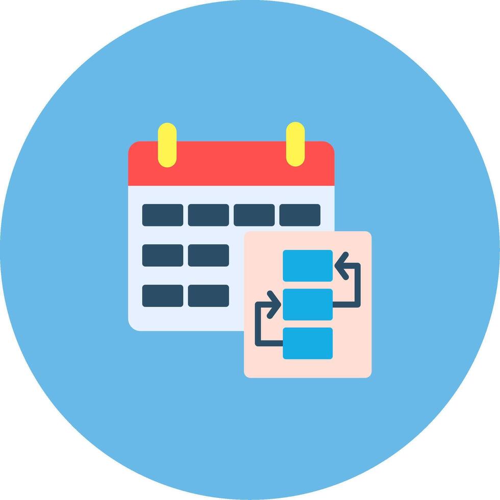 Plan Icon Design Symbol vector