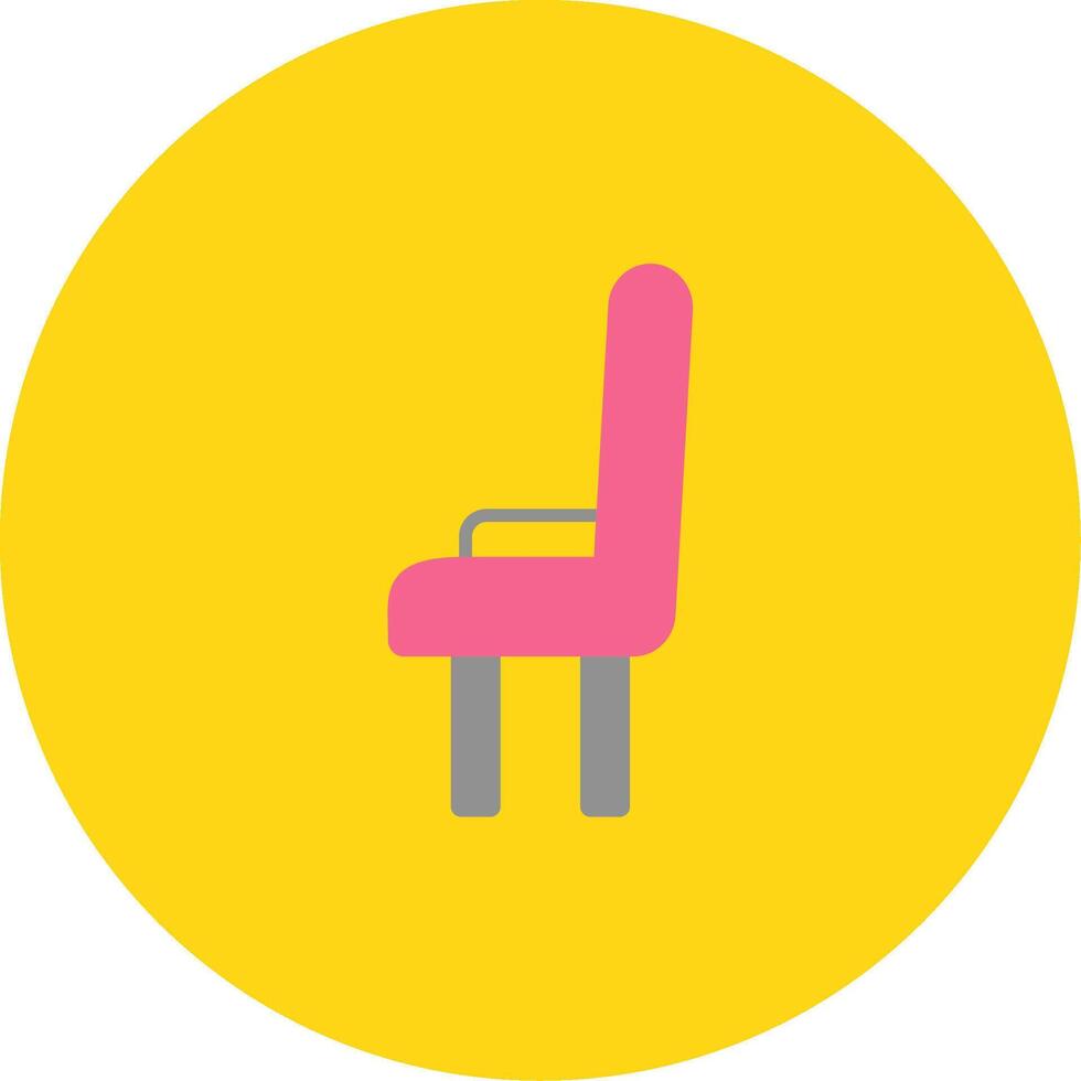 Dining Chair Icon Design Symbol vector