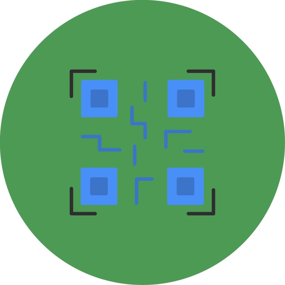 Qr Code Icon Design Symbol vector