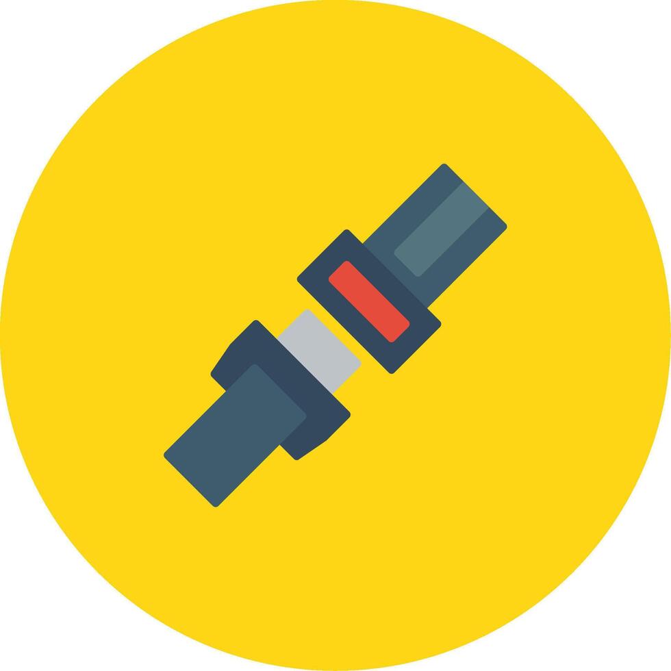 Safety Belt Icon Design Symbol vector