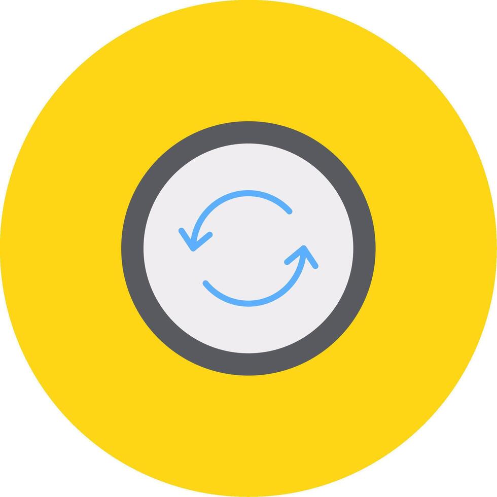 Refresh Icon Design Symbol vector