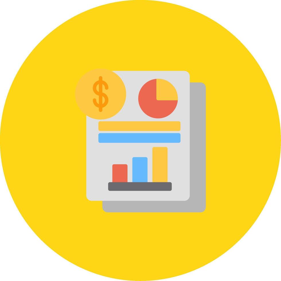 Income Statement Icon Design Symbol vector