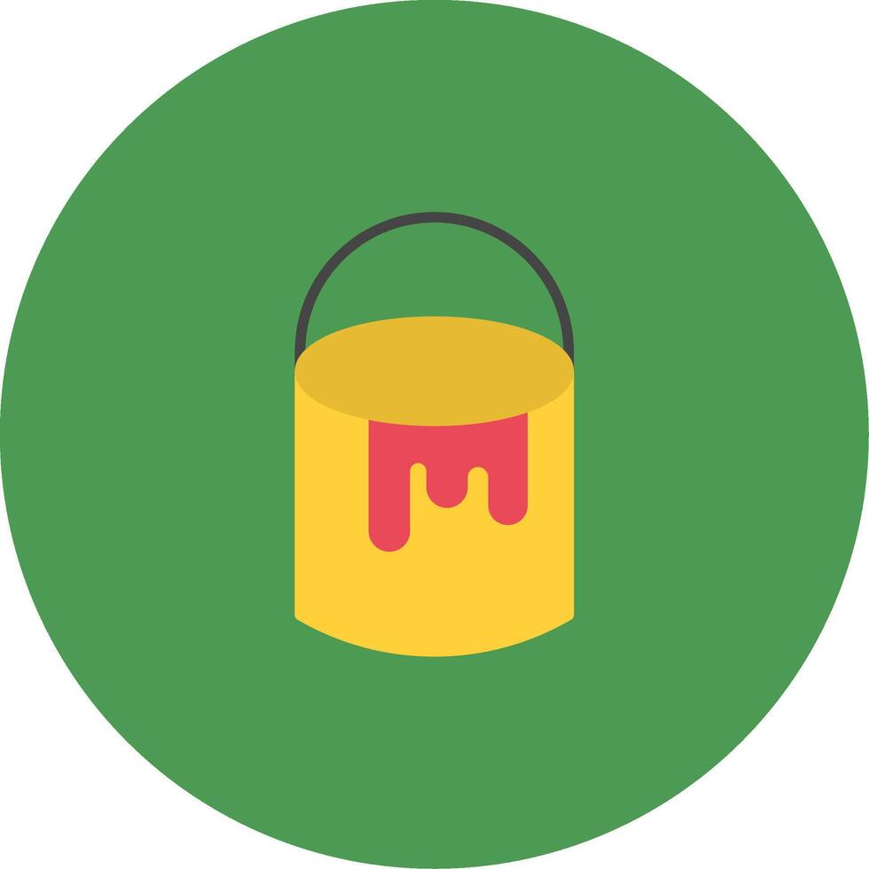 Paint Bucket Icon Design Symbol vector