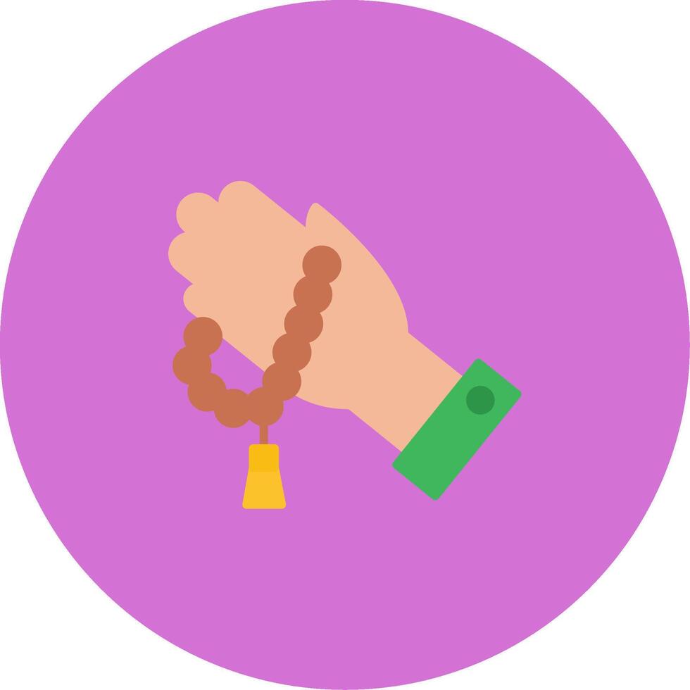 Tasbih Icon Design Symbol vector