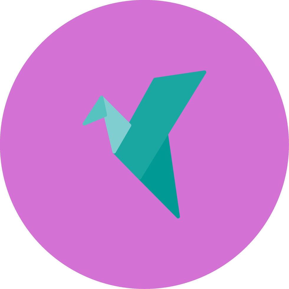 Origami Icon Design Symbol vector