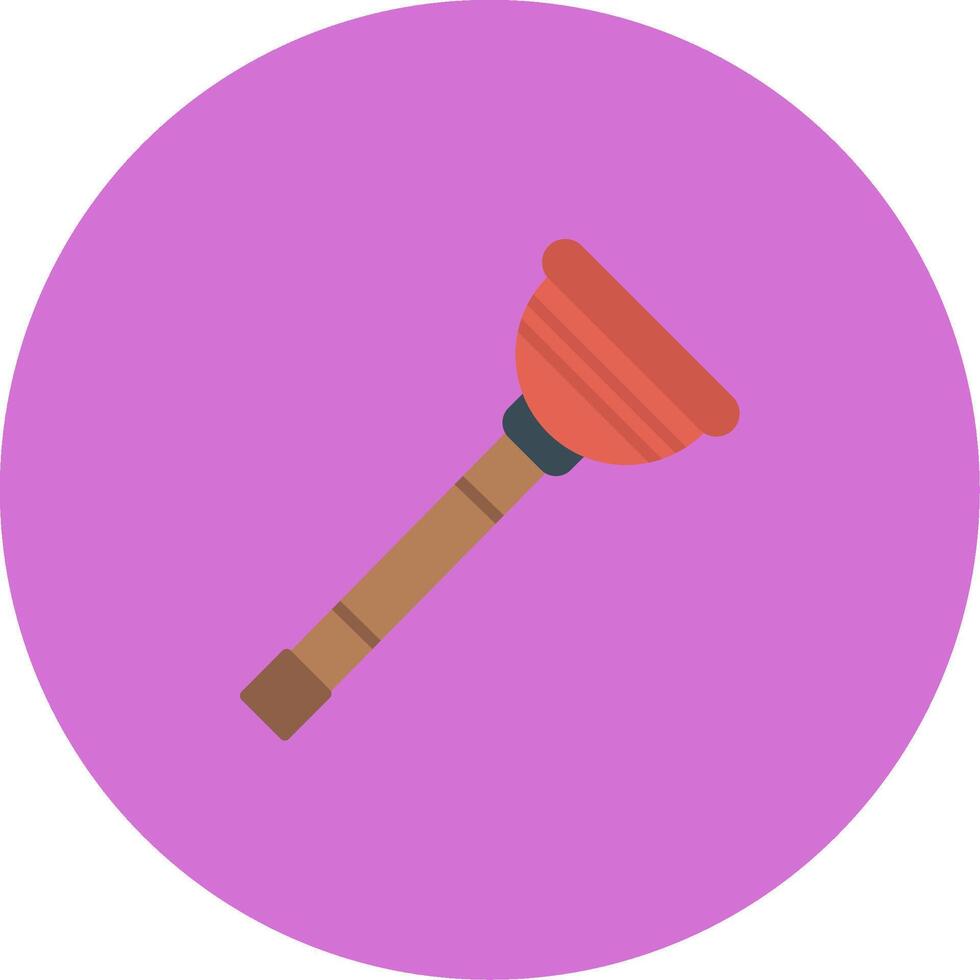 Plunger Icon Design Symbol vector