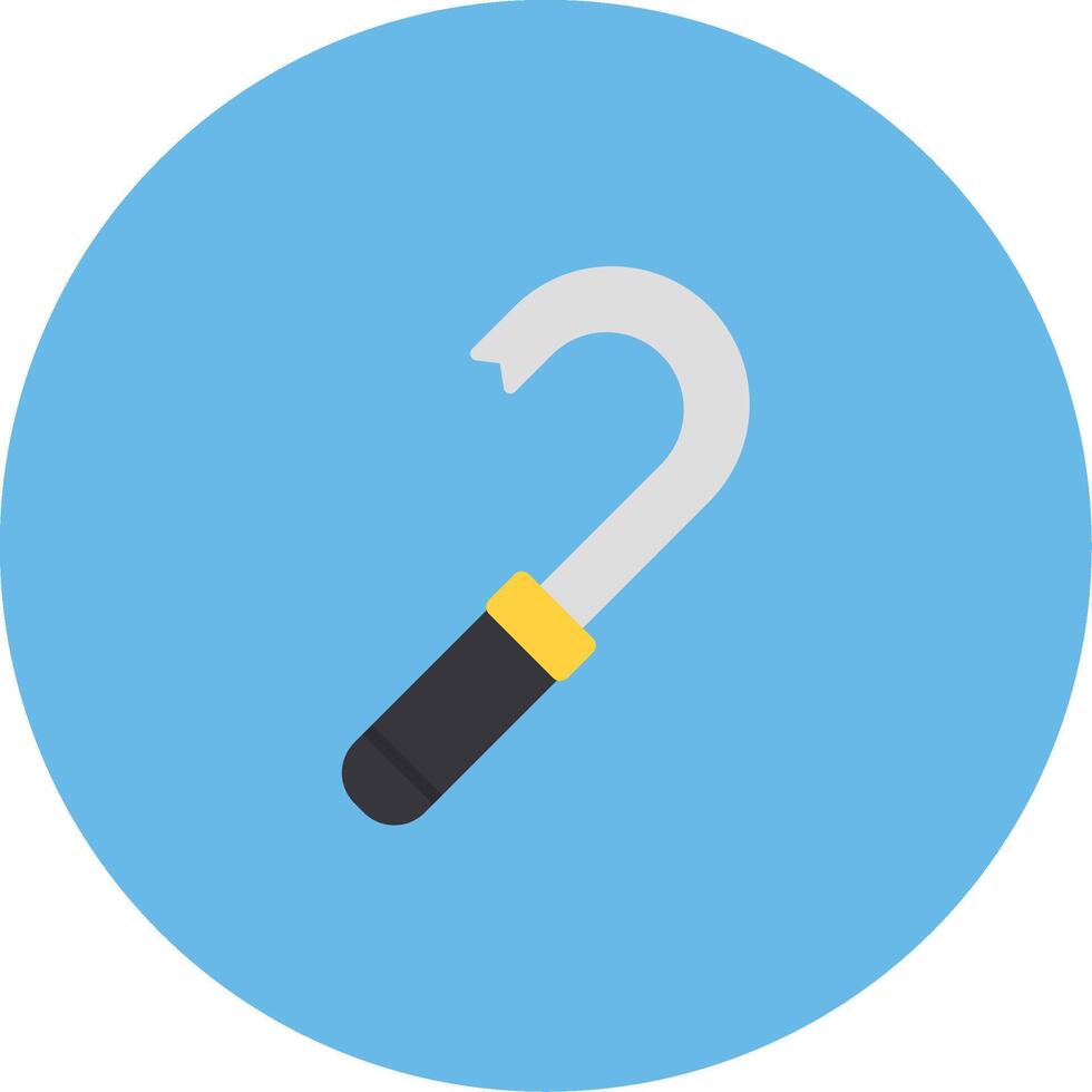 Pry Bar Icon Design Symbol vector