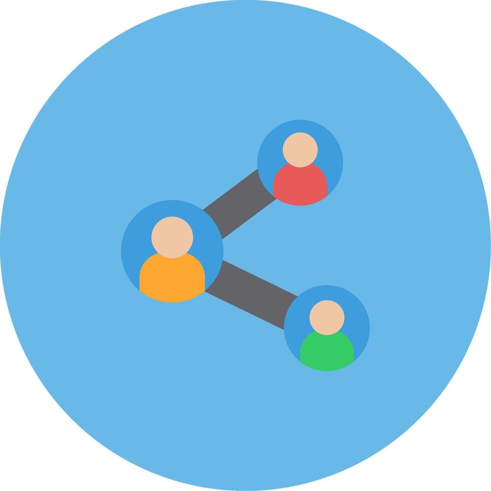 Network Icon Design Symbol vector