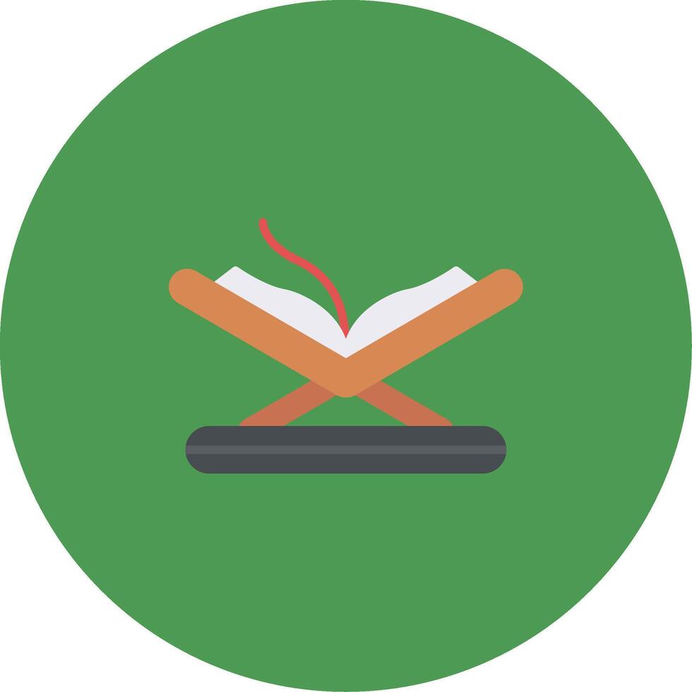 Quran Icon Design Symbol vector