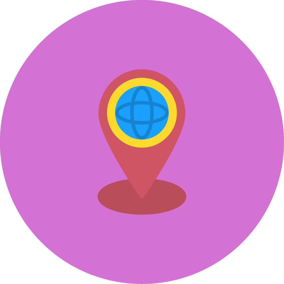 Geospatial Technology Icon Design Symbol vector