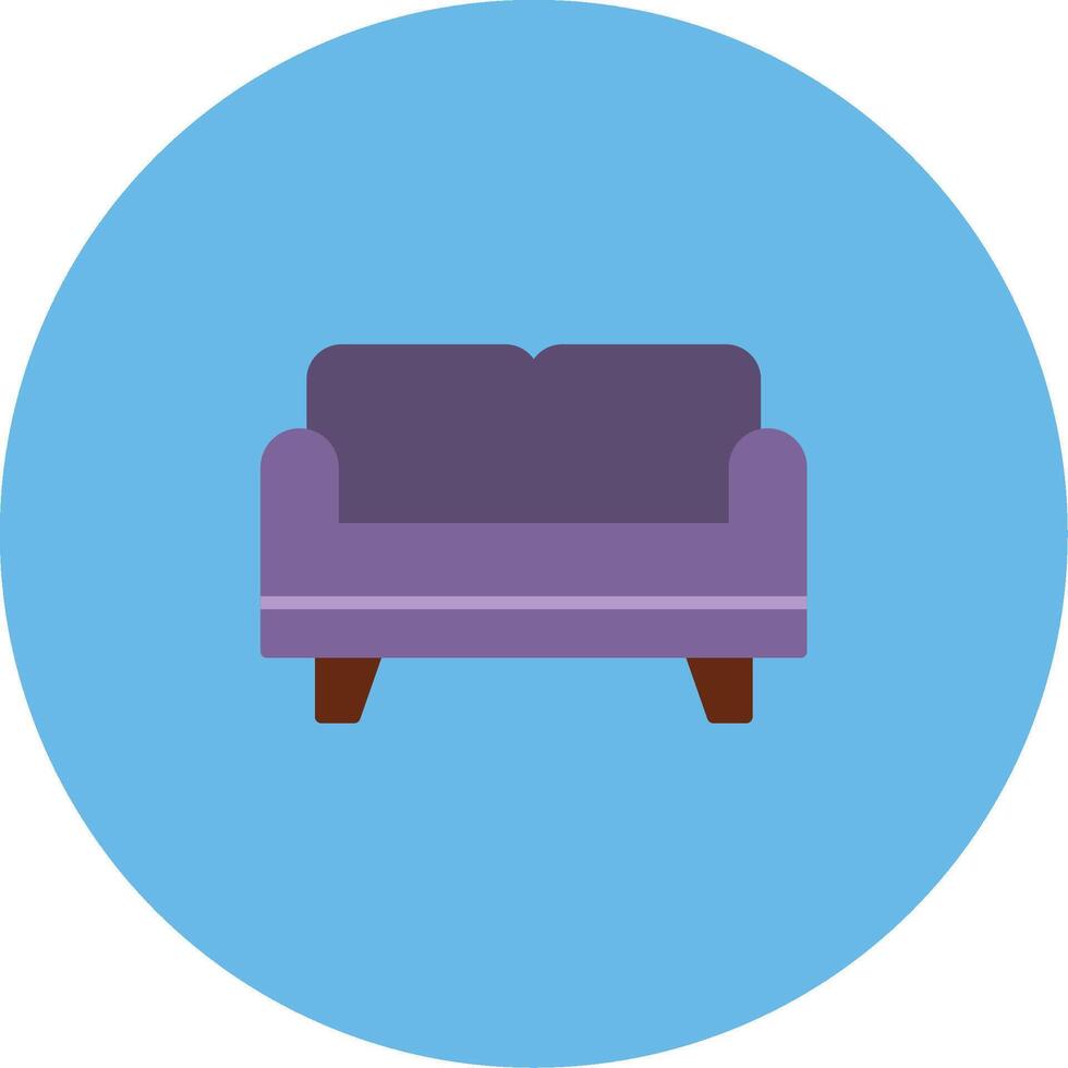 Sofa Bed Icon Design Symbol vector