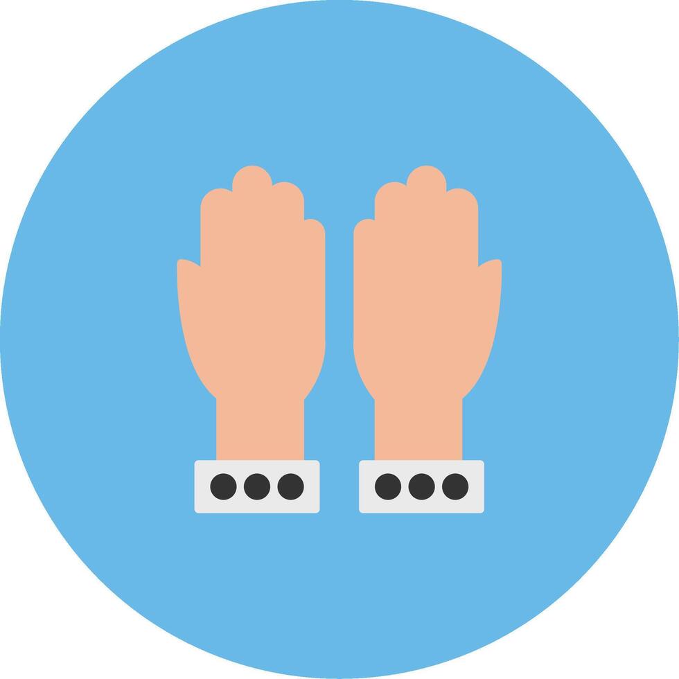 Praying Icon Design Symbol vector