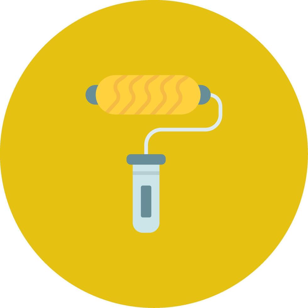 Paint Roller Icon Design Symbol vector