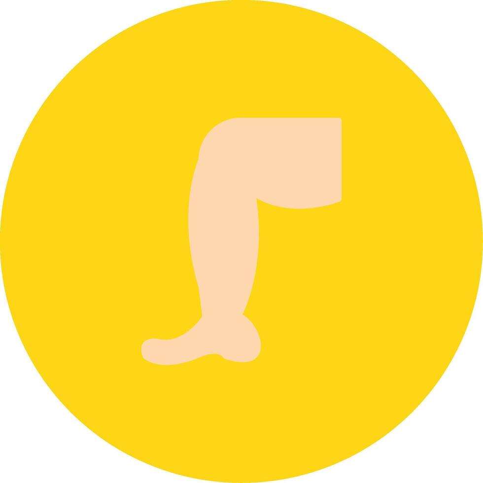 Leg Icon Design Symbol vector
