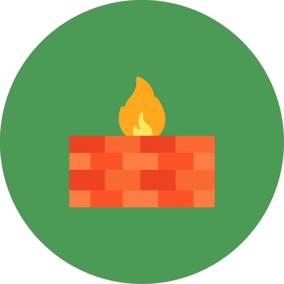 Firewall Icon Design Symbol vector