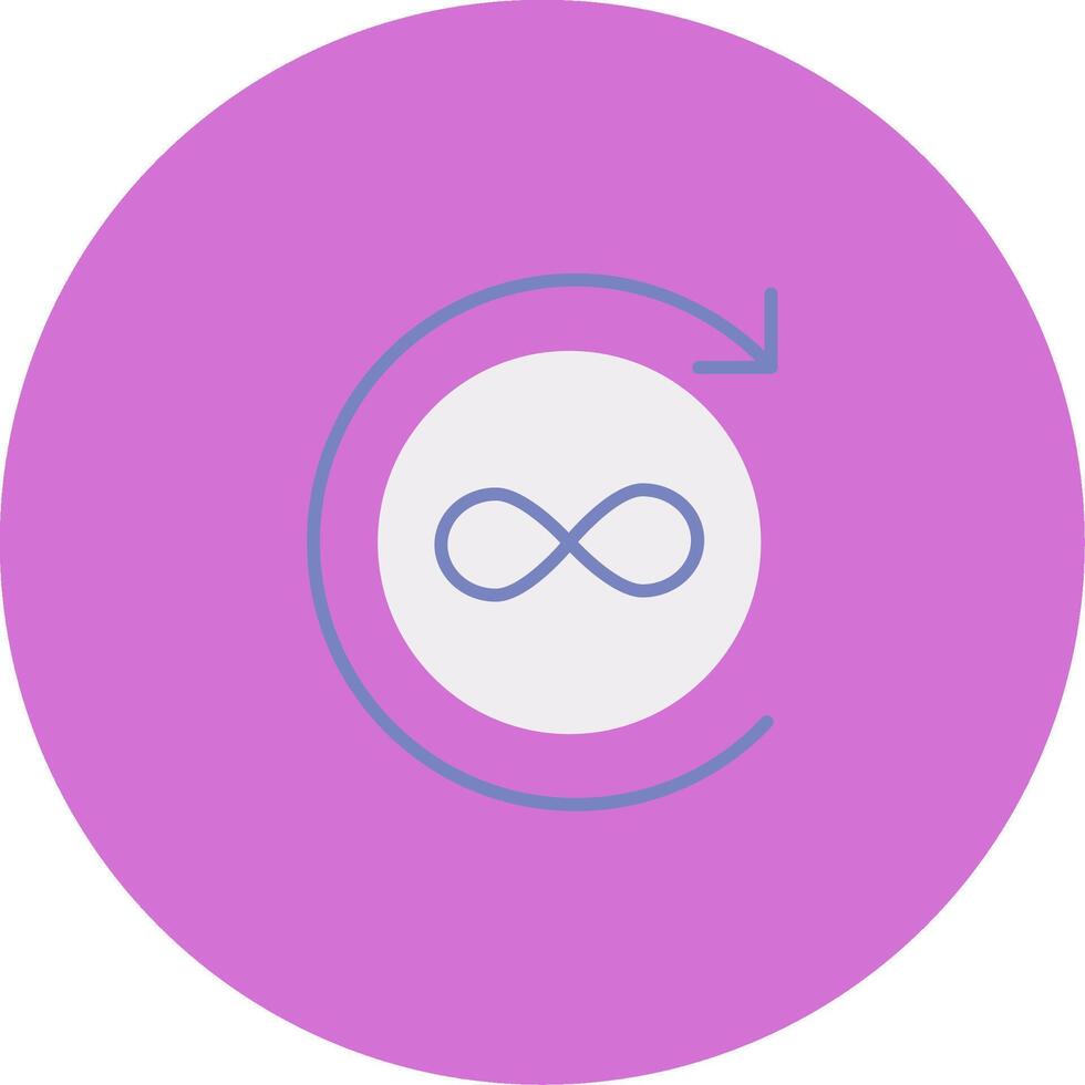Infinite Icon Design Symbol vector