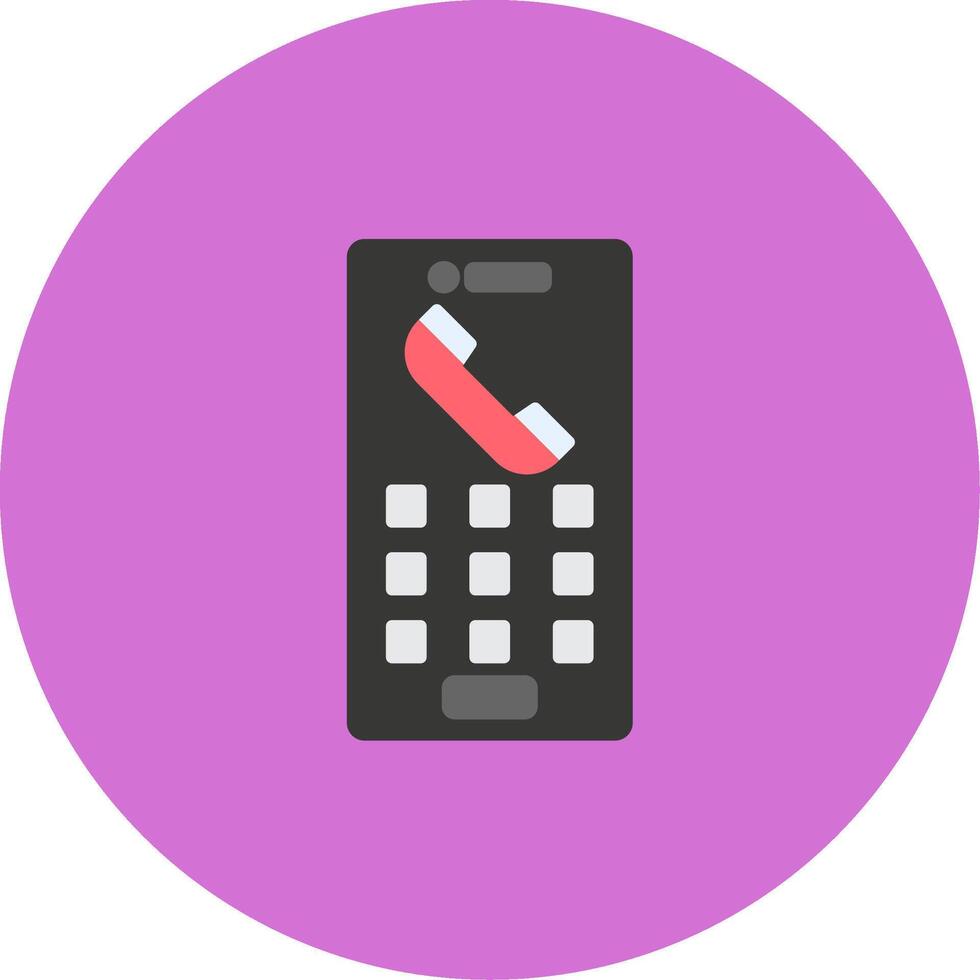 Keypad Icon Design Symbol vector