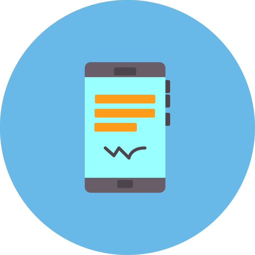 E Signature Icon Design Symbol vector