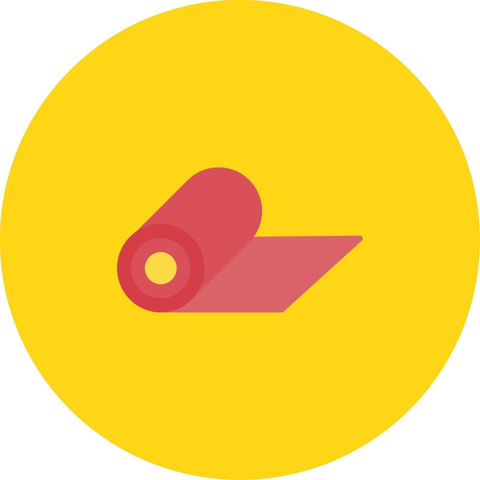 Gym Mat Icon Design Symbol vector