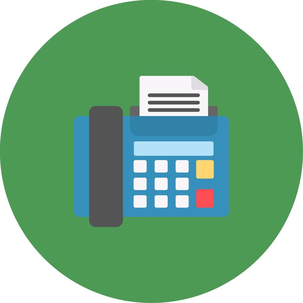 Fax Icon Design Symbol vector