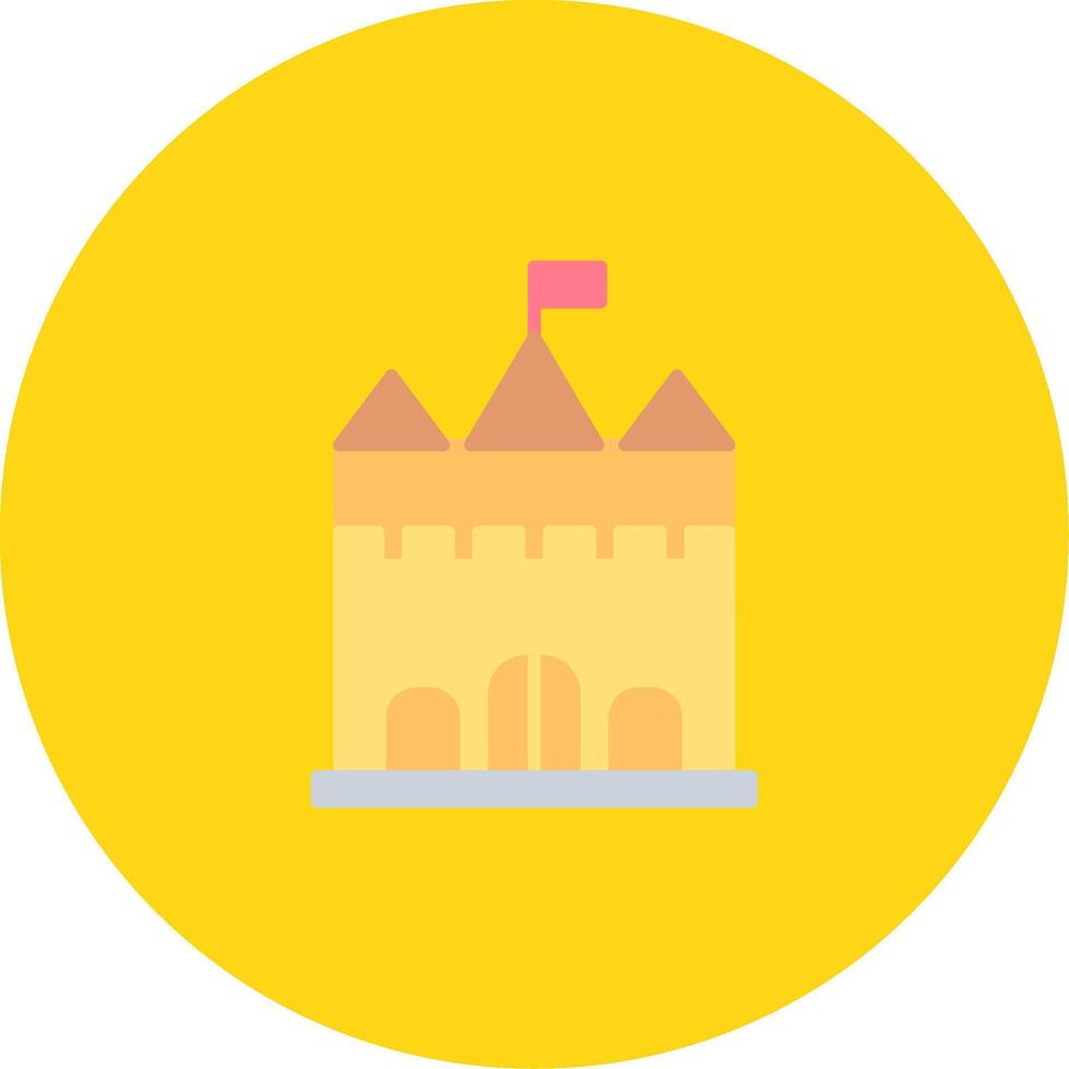 Castle Icon Design Symbol vector