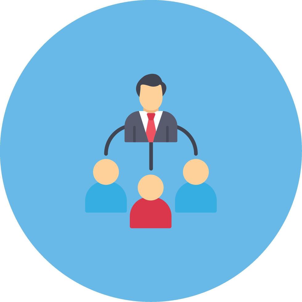 Delegate Icon Design Symbol vector