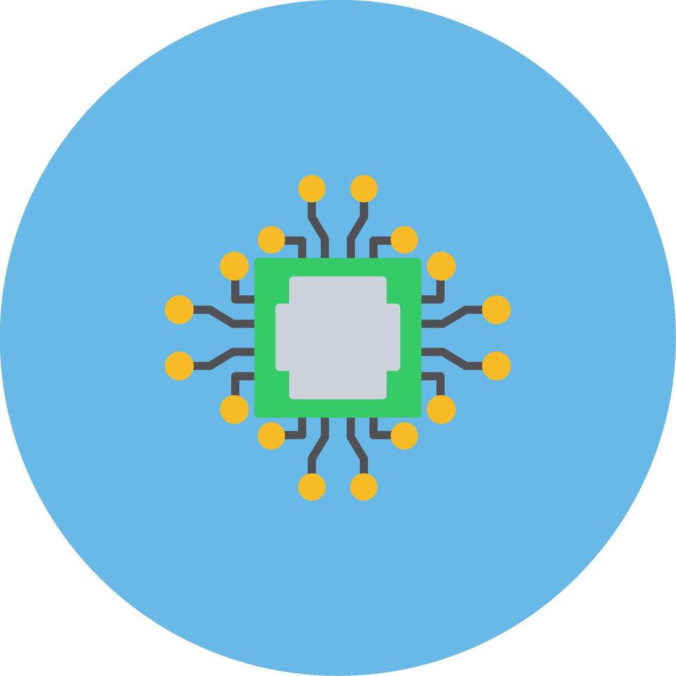 Cpu Icon Design Symbol vector