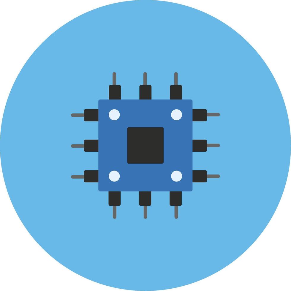 Chip Icon Design Symbol vector