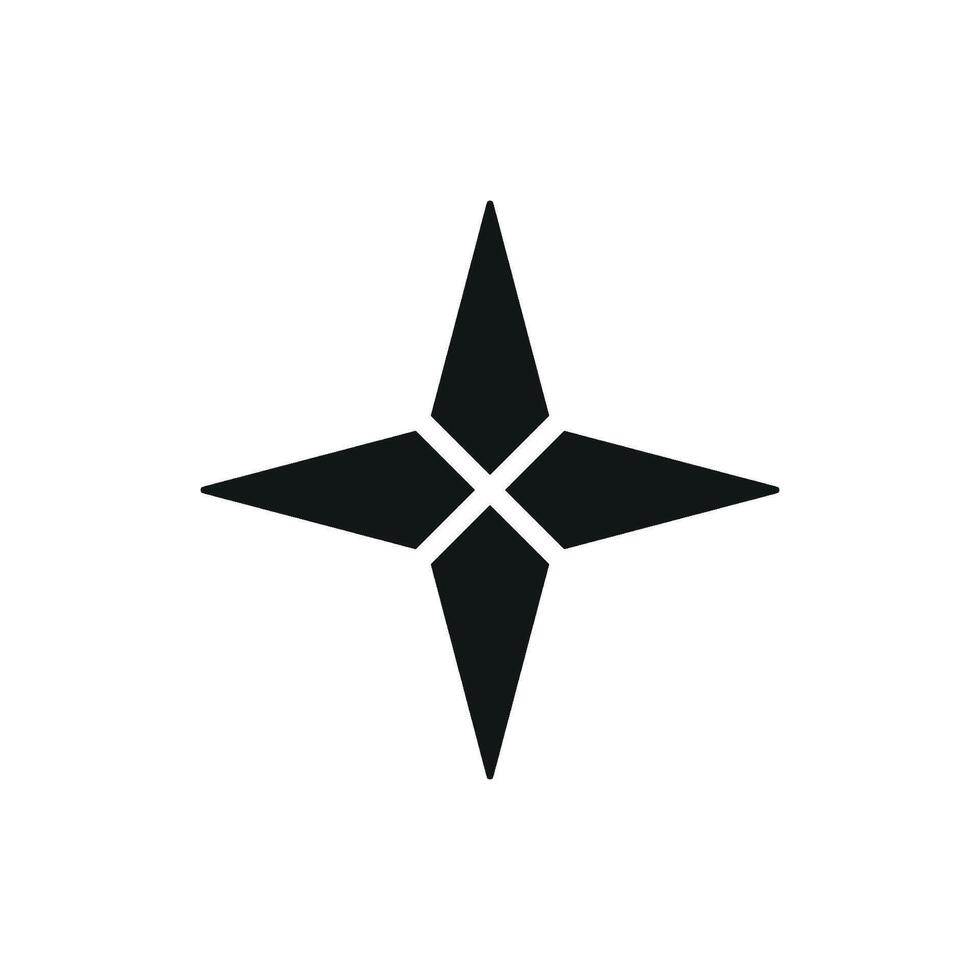 Compass icon offers a subtle and modern design, great for illustrating tools for navigation, orientation, or digital mapping vector