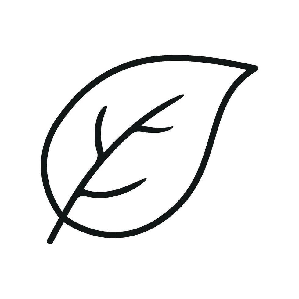 Leaf icon delivers a dynamic and fresh aesthetic, perfect for visualizing nature reserves, sustainable gardens, or plant care vector
